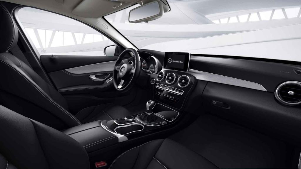 Mercedes-Benz C-Klasse 160 Break Avantgarde | Luchtvering |, Auto's, Gebruikt, 4 cilinders, 1600 cc, Zwart