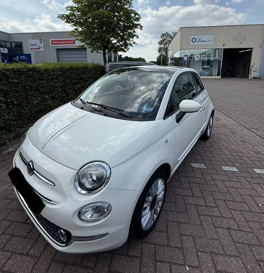 Fiat 500 2019 Lounge 1.2 Wit, Autos, Achat, Euro 6, Berline, Particulier