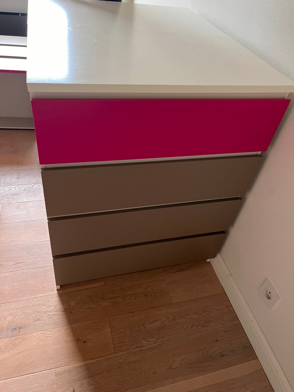2 Commodes met 4 lades gratis ophalen, Huis en Inrichting, Ophalen, Gebruikt