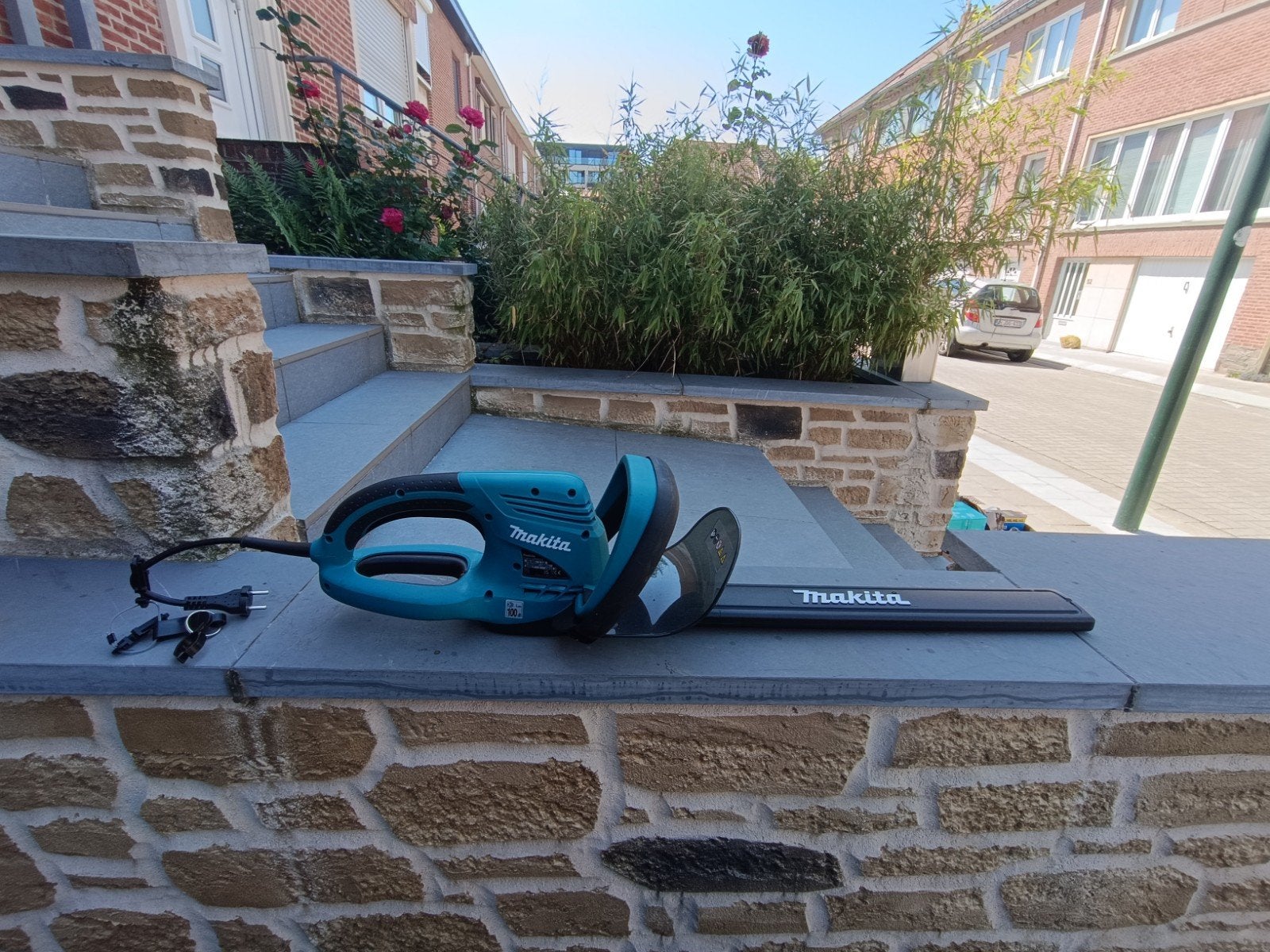 Makita UH5570 heggenschaar in perfecte staat, zeer weinig ge, Ophalen, Accu