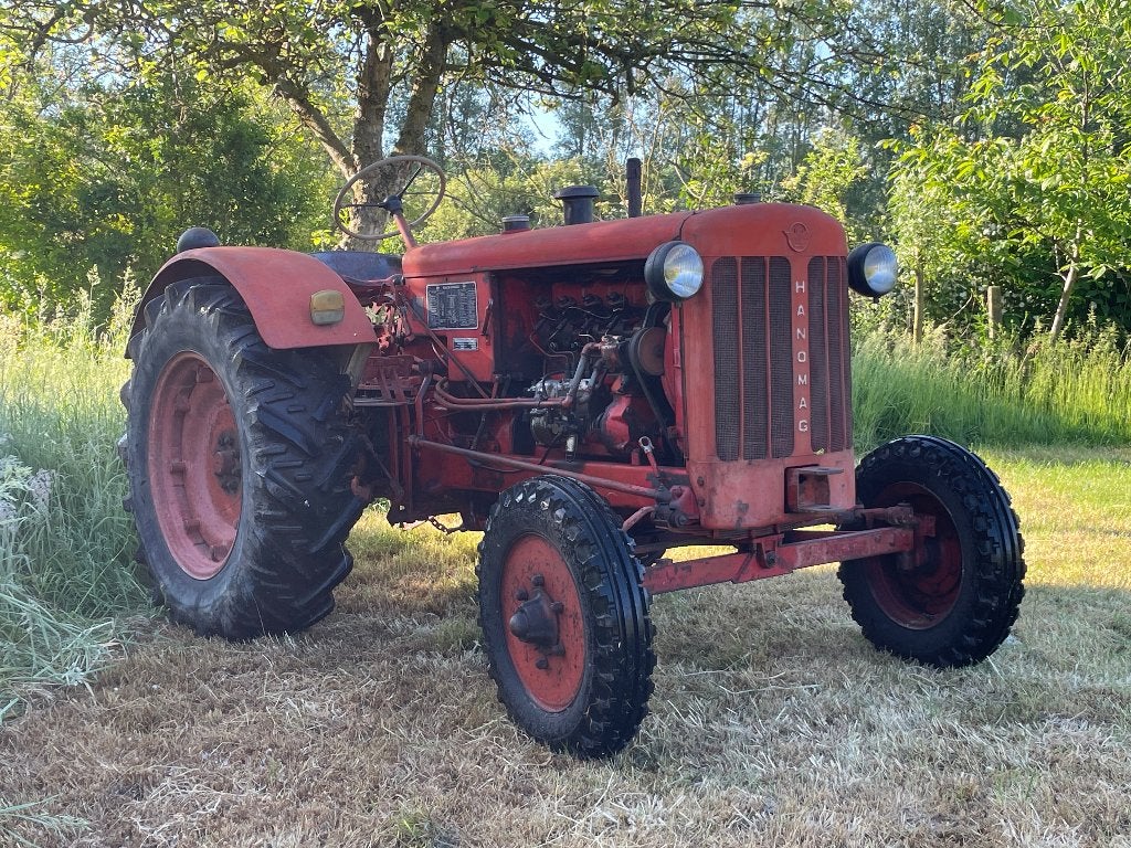 hanomag r35 b 1954, Ophalen