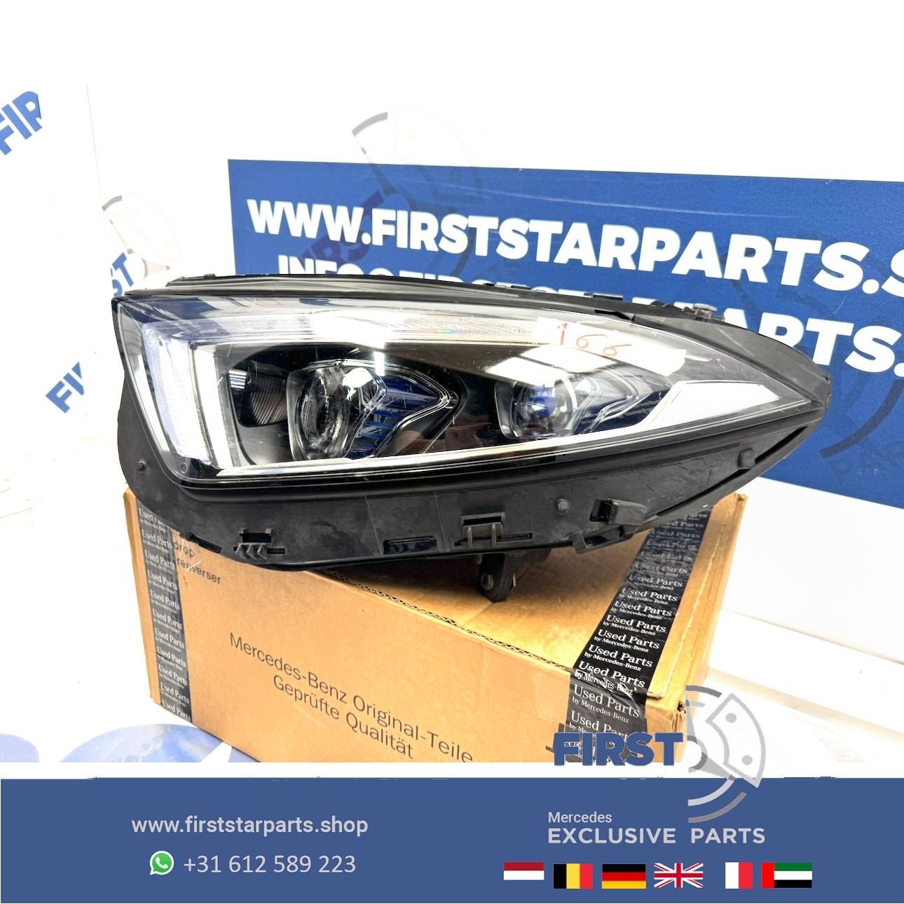 A2579068300 W257 C257 CLS MULTIBEAM LED KOPLAMP LINKS Merced, Auto-onderdelen, Gebruikt, -, Ophalen of Verzenden, -