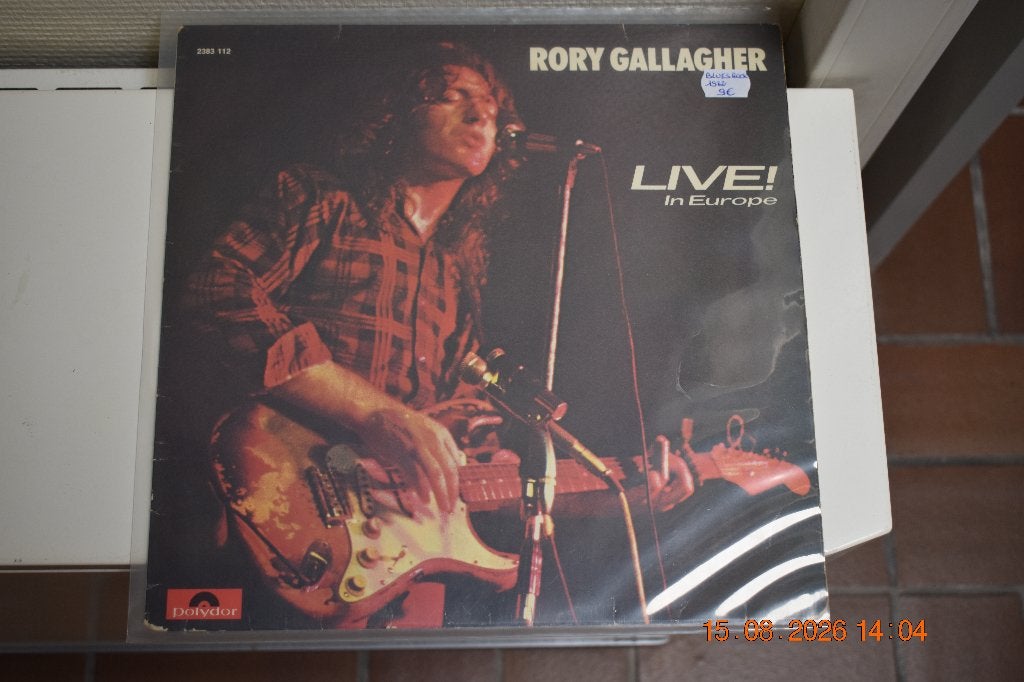 2 LP's : Rory Gallaghar (Blues Rock), Cd's en Dvd's, Vinyl | Rock, LP, Blues Rock, Ophalen of Verzenden, Zo goed als nieuw