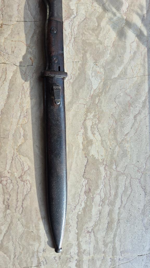 Vroege duitse K98 bayonet Jos.Corts sn 1938 nummergelijk, Verzamelen, Ophalen of Verzenden