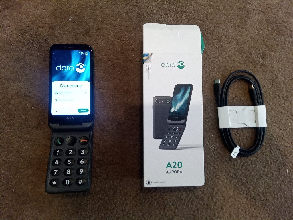 Doro Aurora A20, Télécoms, Téléphonie mobile | Marques Autre, Enlèvement, Comme neuf
