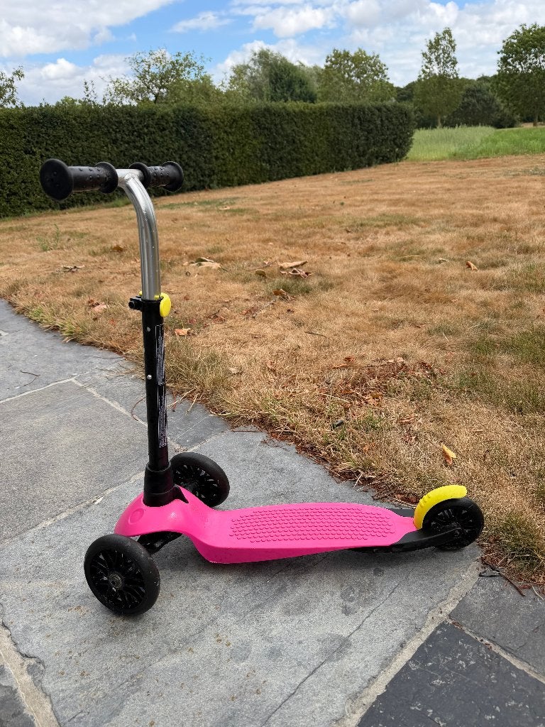 kinderstep, Fietsen en Brommers, Ophalen of Verzenden, Zo goed als nieuw, Gewone step, Oxelo (Decathlon)