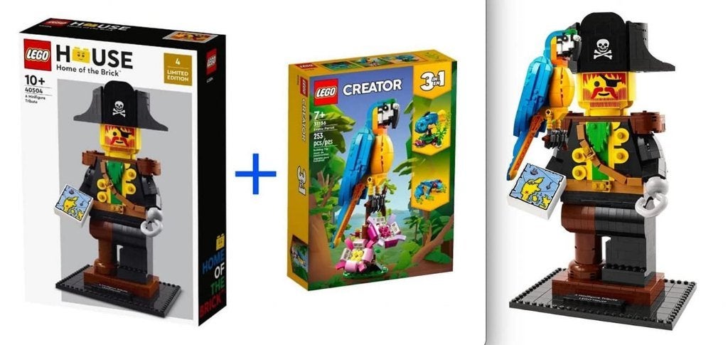 LEGO 40504 + 31136 Grote Piraat + Ara SEALED NIEUW, Overige thema's, Lego, Nieuw, Ophalen of Verzenden