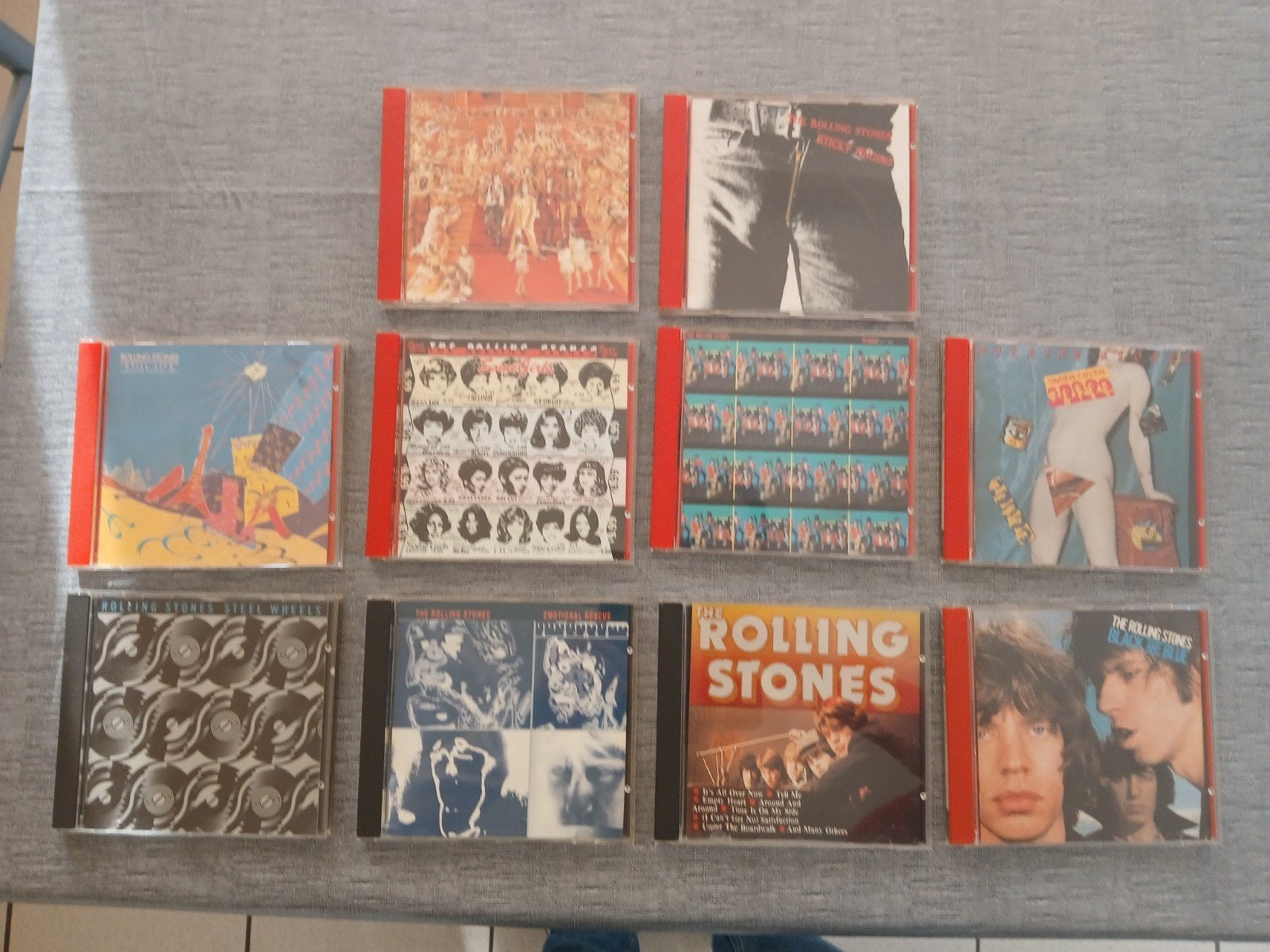 The Rolling Stones. Lot van 10 CDs. Kijk fotos, Ophalen of Verzenden, Zo goed als nieuw, Album, Overige genres