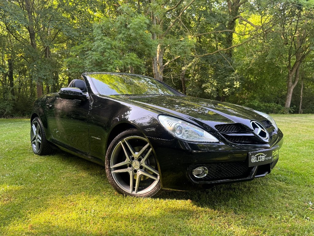 MERCEDES SLK 200 KOMPRESSOR CABRIO - TOPSTAAT - GARANTIE -, Auto's, Achterwielaandrijving, 4 cilinders, Cabriolet, 1796 cc