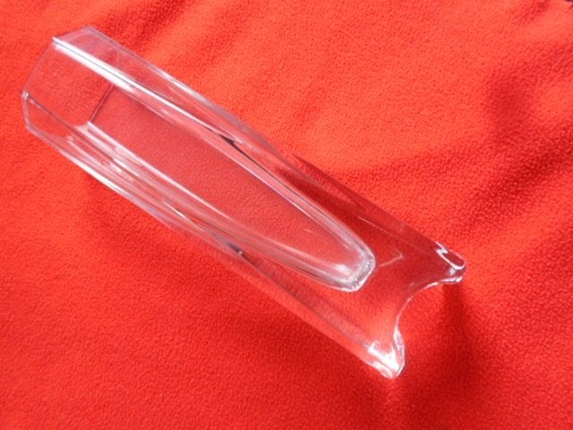 vase, cristal de Sèvres, intact, Neuf, Verre, 20 cm, Transparent