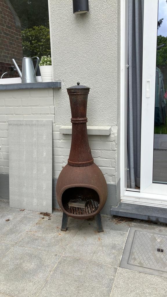 Tuinhaard gietijzer, Tuin en Terras, Ophalen, Gebruikt