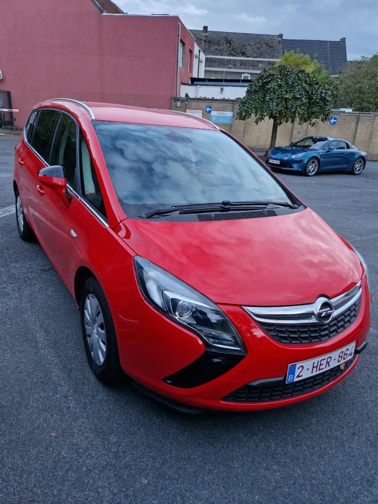 Opel Zafira Tourer Benzine Automaat, Auto's, Monovolume, Euro 6, 4 cilinders, Particulier