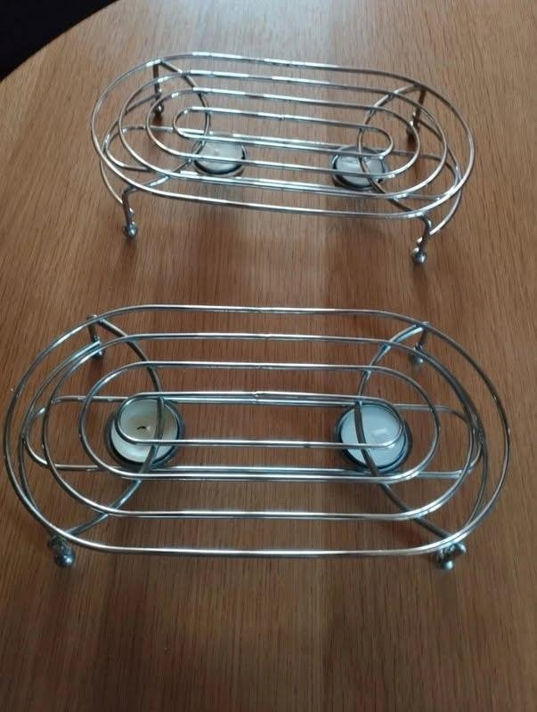 Duo de chauffe plat/réchauffe plat à bougies, Maison & Meubles, Cuisine | Ustensiles de cuisine, Enlèvement