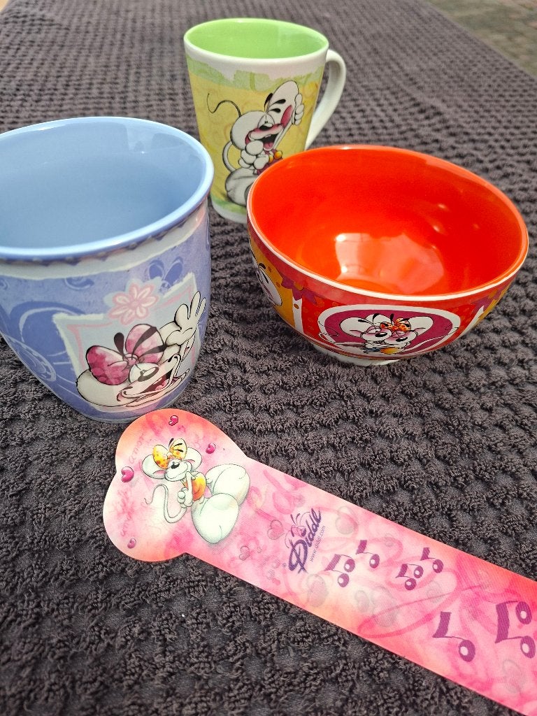 diddl tassen mok, Verzamelen, Ophalen of Verzenden, Diddl, Zo goed als nieuw, Servies