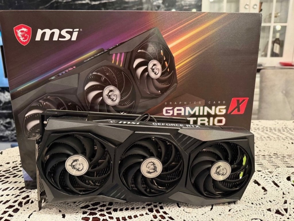 Carte graphique MSI Gaming X Trio RTX 3070, Enlèvement ou Envoi, GDDR6, PCI-Express 4, Comme neuf