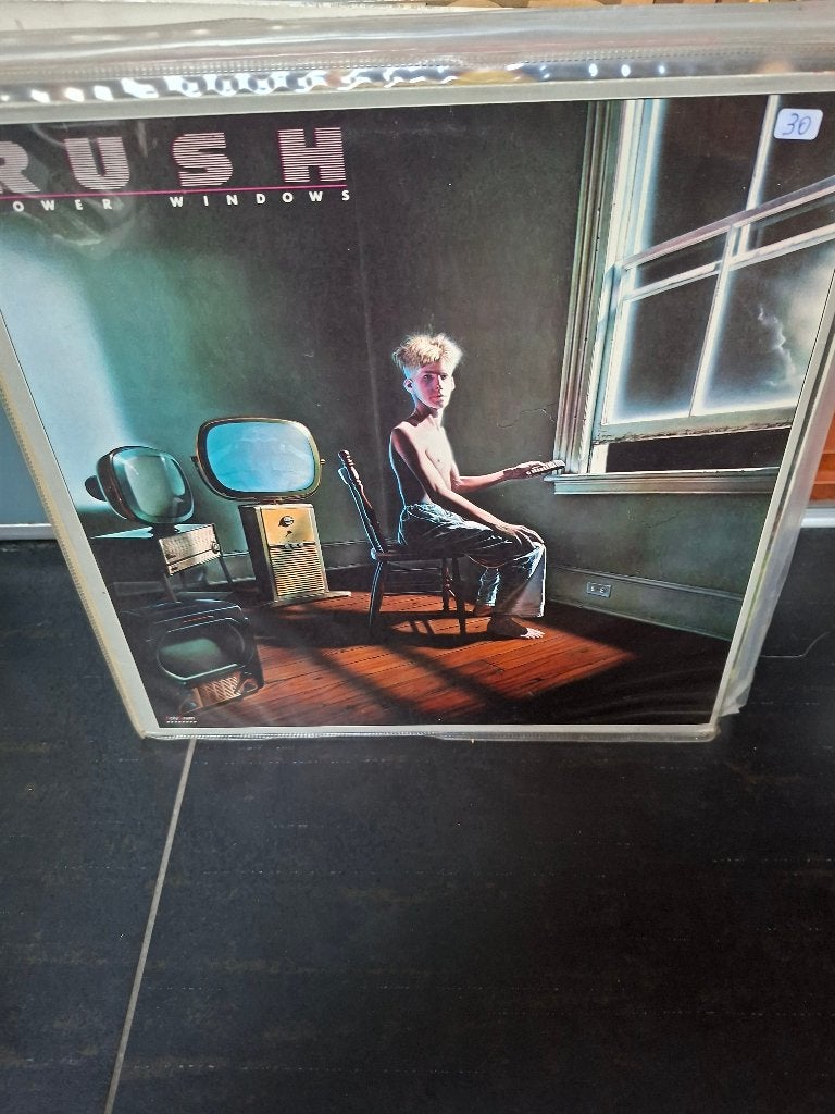 lp - rush - power windows, LP, Ophalen of Verzenden, Zo goed als nieuw, Hardrock