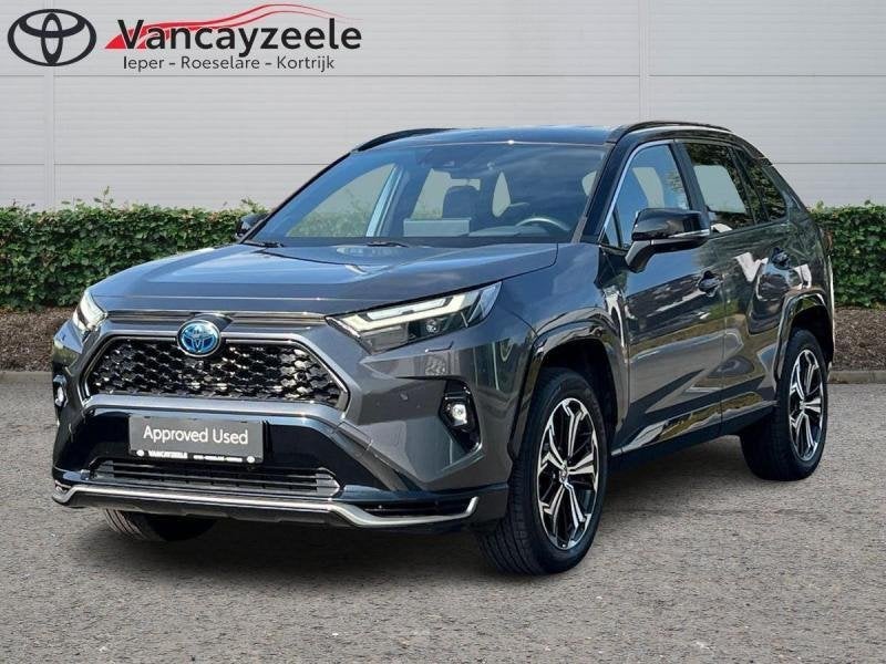Toyota rav4 Plugin+Style Plus 4X4+360cam+gps+sens V+A, Autos, Argent ou Gris, Achat, Noir, 5 portes