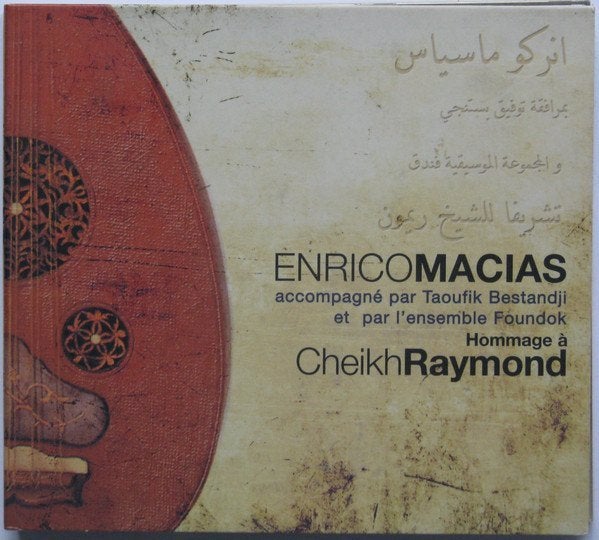 Enrico Macias - Hommage à Cheikh Raymond 2CD, Cd's en Dvd's, Cd's | Wereldmuziek, Ophalen, Album, Folk