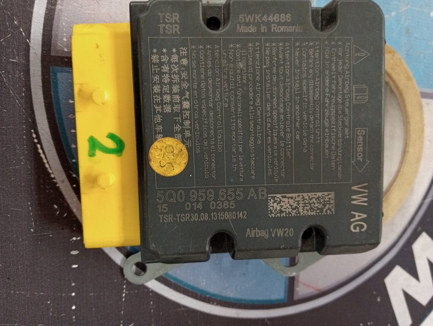 Originele vag Airbagmodules 5Q0959655AB, -, Utilisé, -, Smart