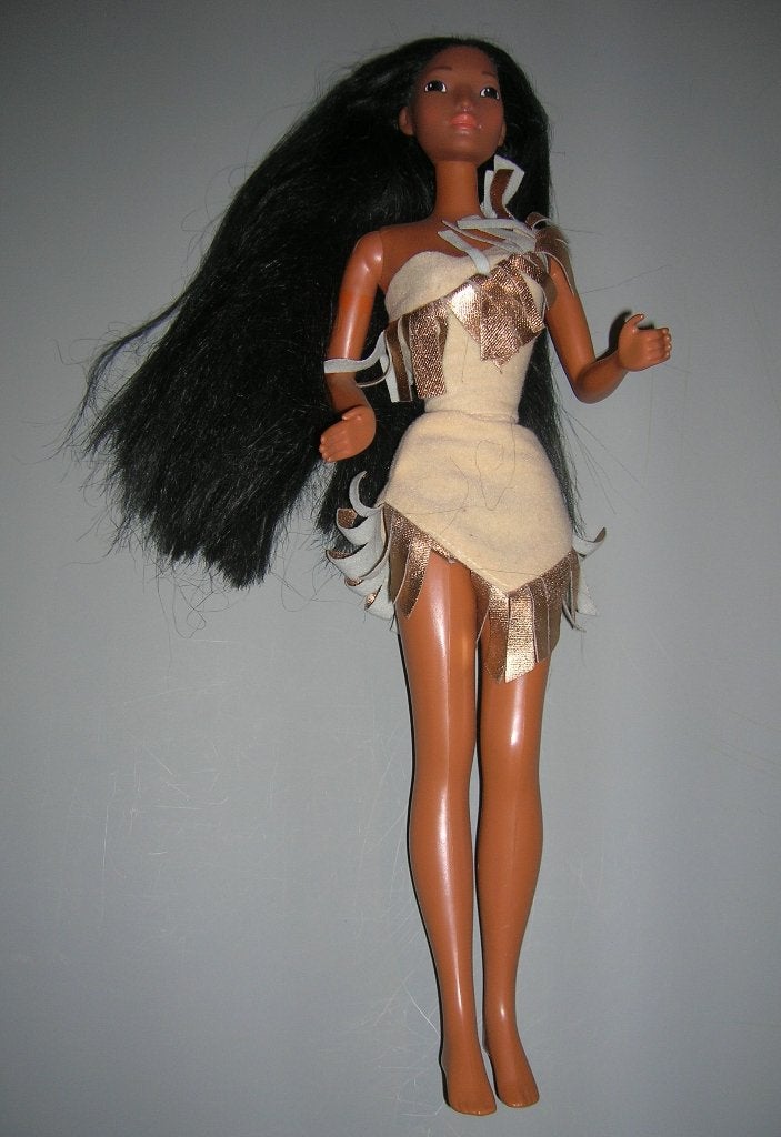 Grote Pocahontas (3 stuks), Ophalen, Zo goed als nieuw, Barbie