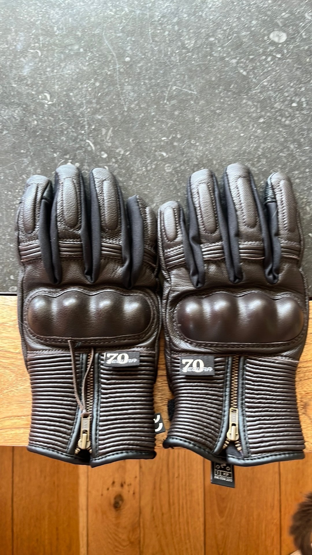 Gants moto Segura en cuir modèle seventies neuf, Enlèvement ou Envoi, Neuf, sans ticket, Gants