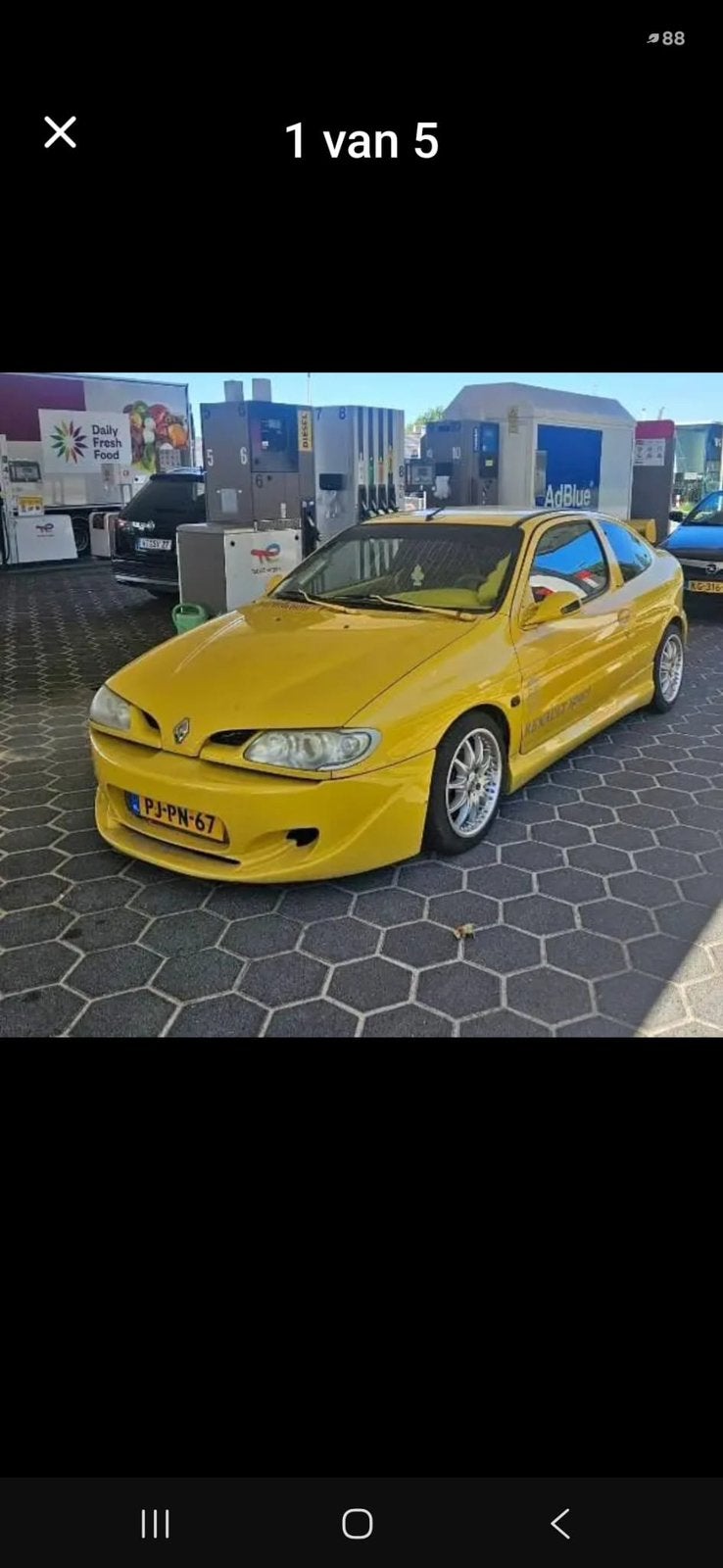 Renault Mégane Coupé 1.6e – 1996