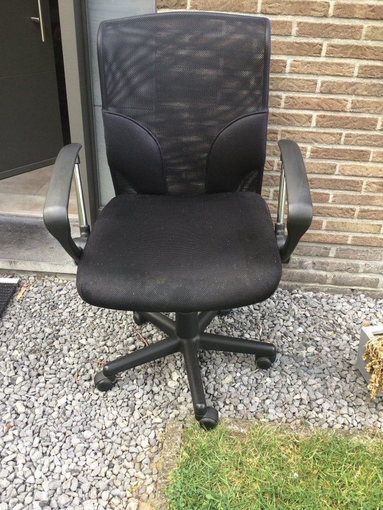 Gratis bureaustoel, Ophalen, Gebruikt, Zwart, Bureaustoel