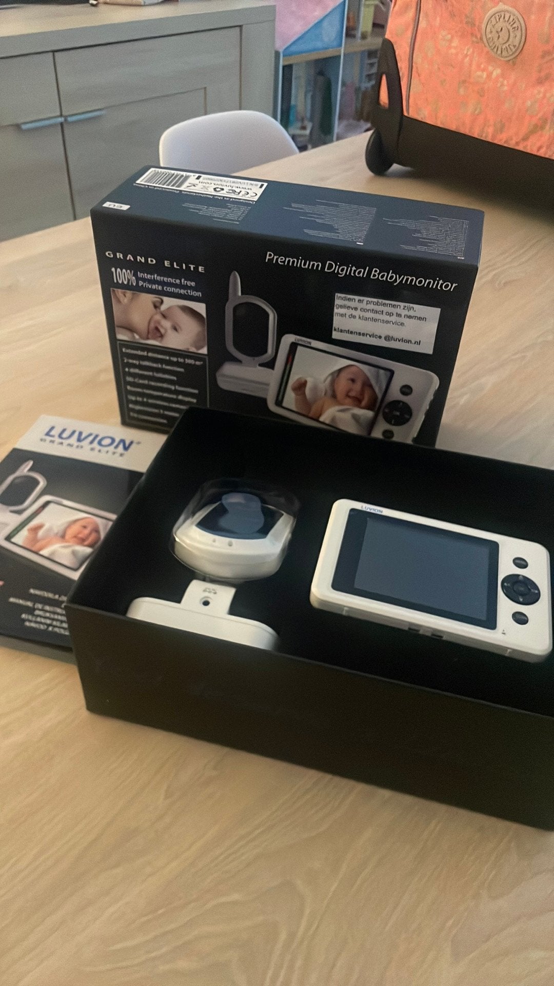Baby bewakingscamera, Audio, Tv en Foto, Ophalen, Zo goed als nieuw