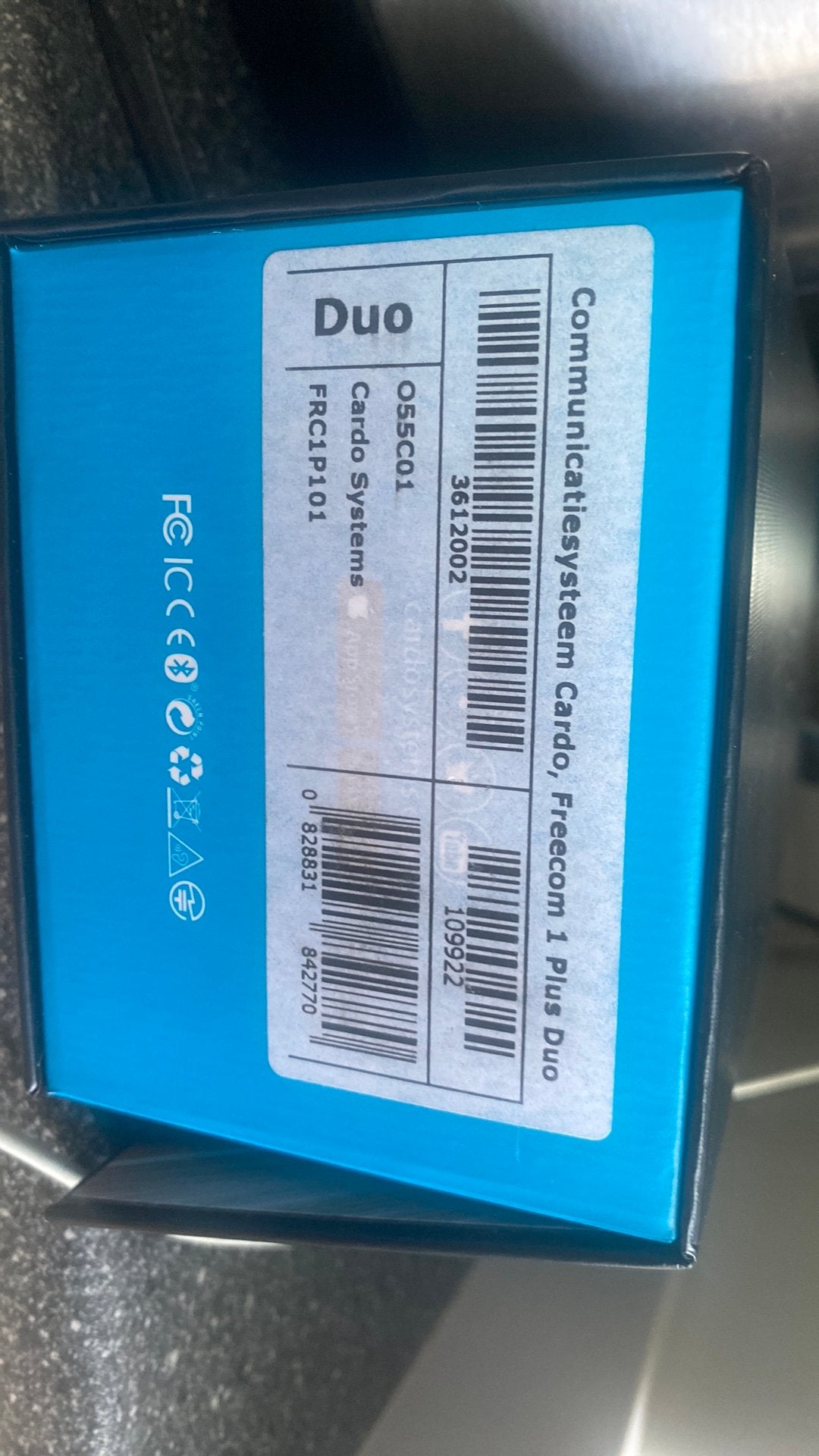 Freecom cardo 1 plus duo, Motoren, Accessoires | Navigatiesystemen, Ophalen of Verzenden, Zo goed als nieuw