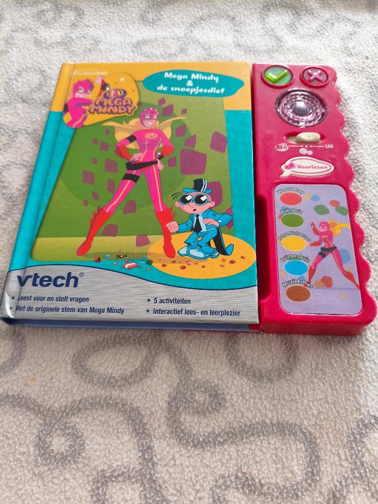 V-tech Mega Mindy & De Snoepjesdief, Kinderen en Baby's, Ophalen, Zo goed als nieuw