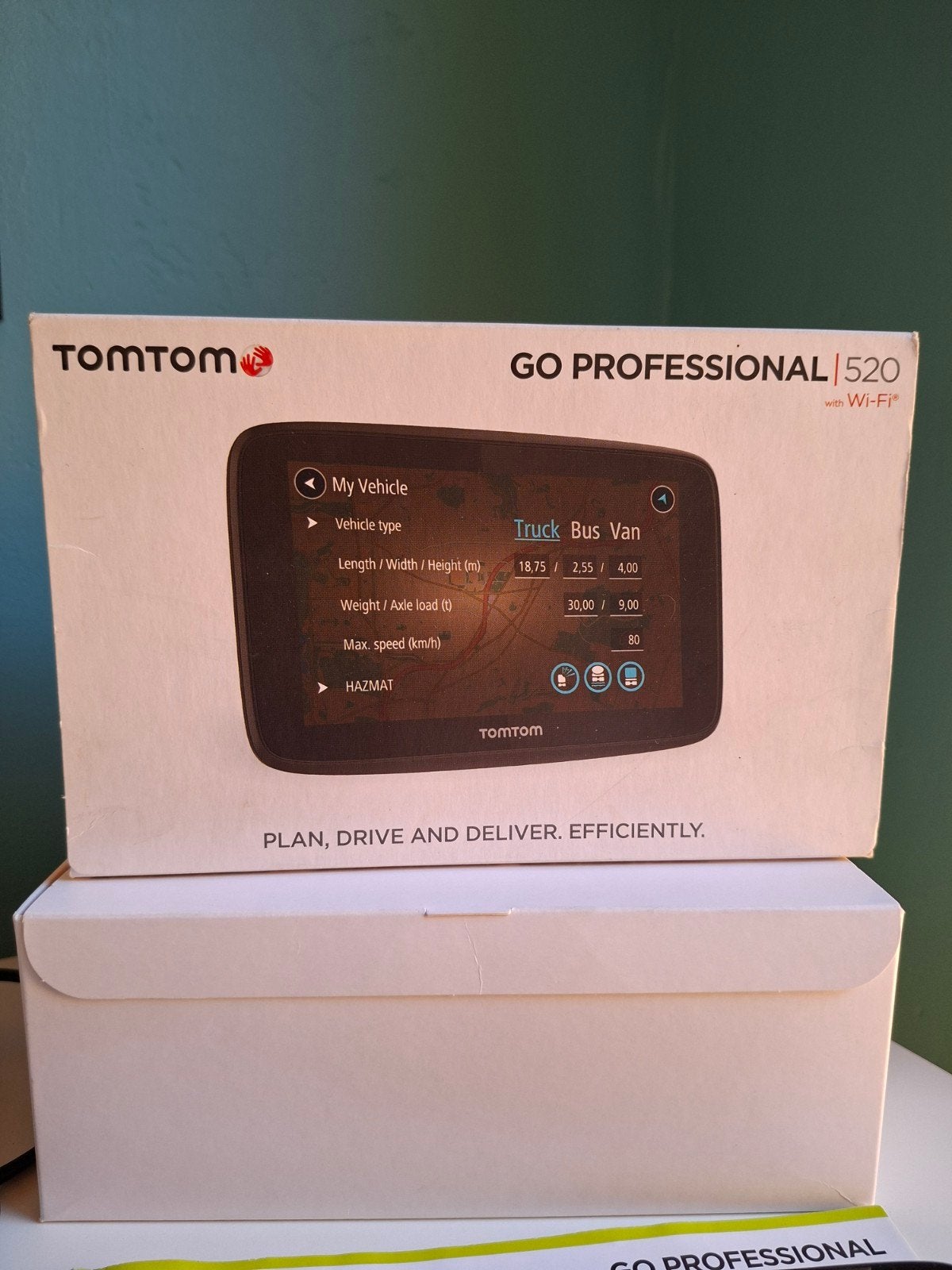 GPS TomTom Go Professional 520, Enlèvement