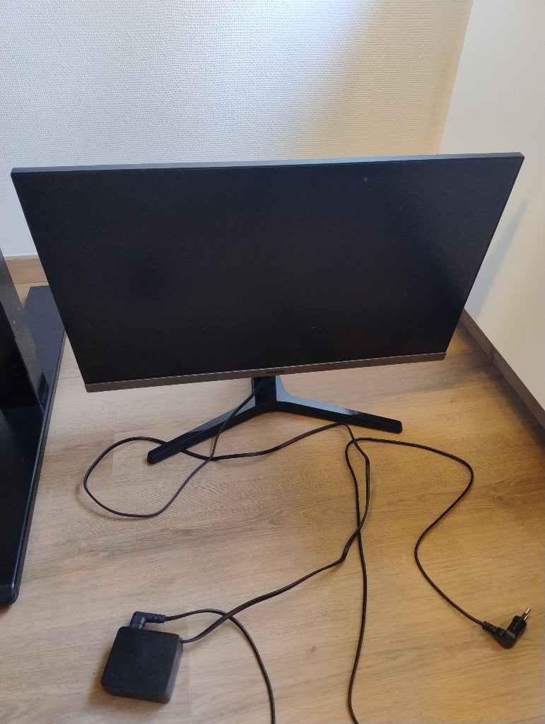 Samsung 24 inch Full HD IPS monitor S24R350FZR (HDMI + VGA), Computers en Software, Ophalen, Gebruikt, IPS, HDMI