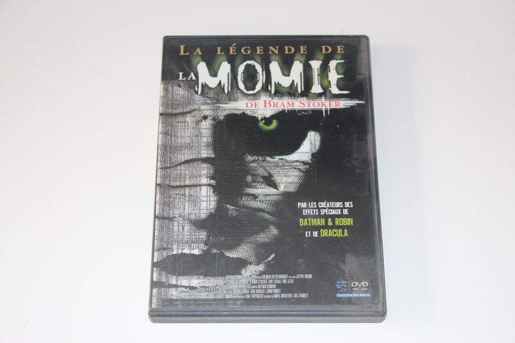 DVD LA LEGENDE DE LA MOMIE, Enlèvement, Utilisé