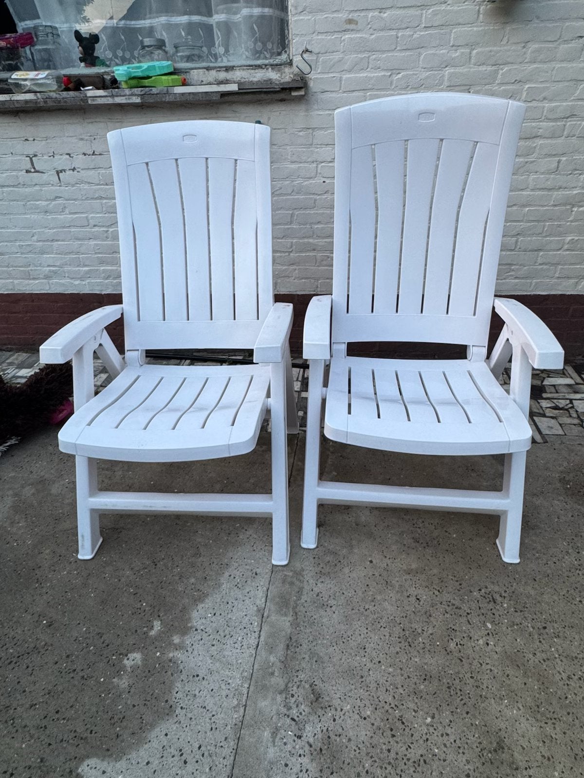 Tuinstoelen, Tuin en Terras, Ophalen, Zo goed als nieuw