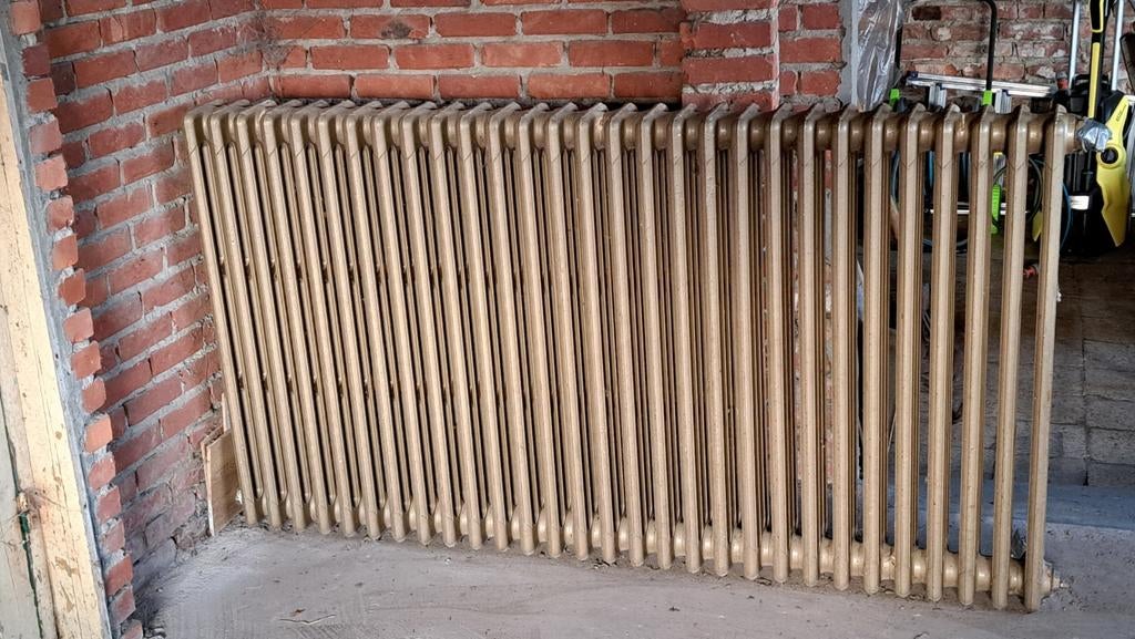 Gietijzeren radiator, Ophalen, Radiator