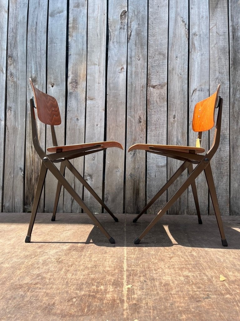 MARKO HOLLAND spinstoel 102 |marron Edition( 25 op voorraad), Maison & Meubles, Bois, Enlèvement ou Envoi, Brun, Spinstoel 102 | marron Edition | 1960S