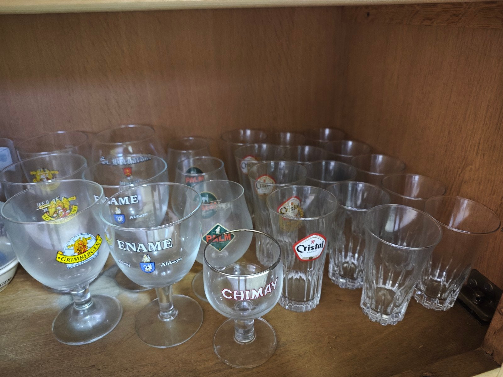 bierglazen, Verzamelen, Ophalen, Gebruikt