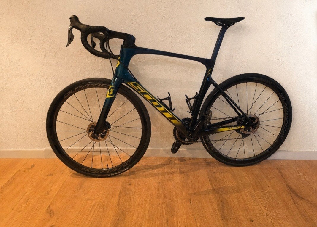 2022 Scott Foil RC Premium Team Edition - Dura Ace Di2, 28 inch, Carbon, Heren, Zo goed als nieuw