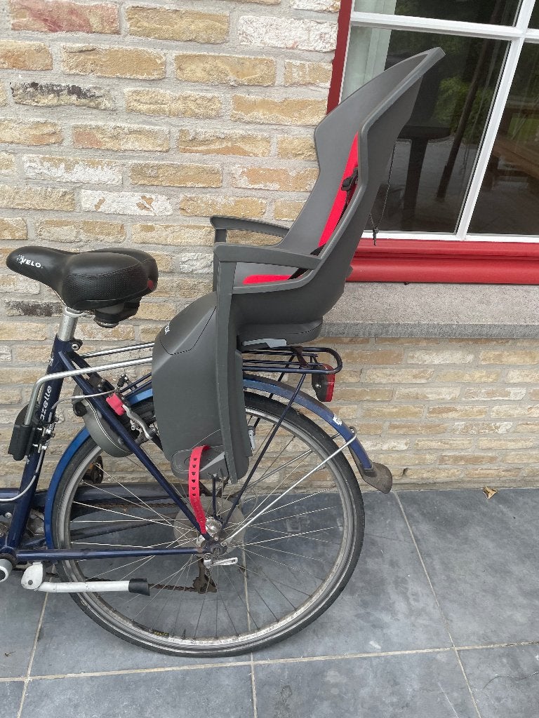 Kinder fiets zitje, Achterzitje, Voetsteuntjes, Zo goed als nieuw, Ophalen