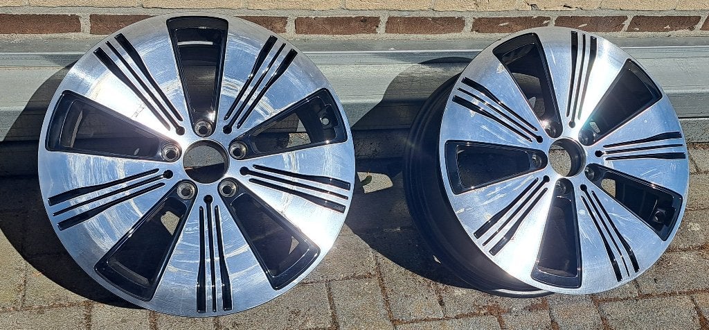 lichtmetalen velgen voor Mercedes EQA-EQB, Auto-onderdelen, Banden en Velgen, Ophalen, 18 inch, Gebruikt, Velg(en)