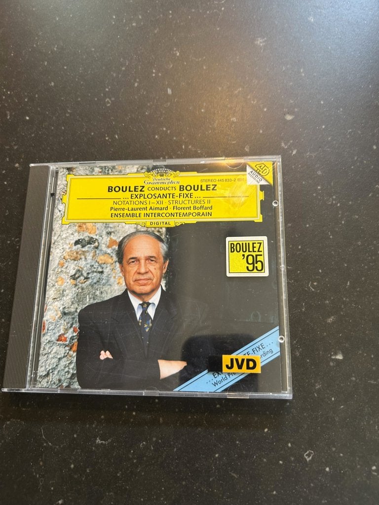 Pierre Boulez 'Boulez conducts Boulez', Ophalen of Verzenden, Zo goed als nieuw, Album
