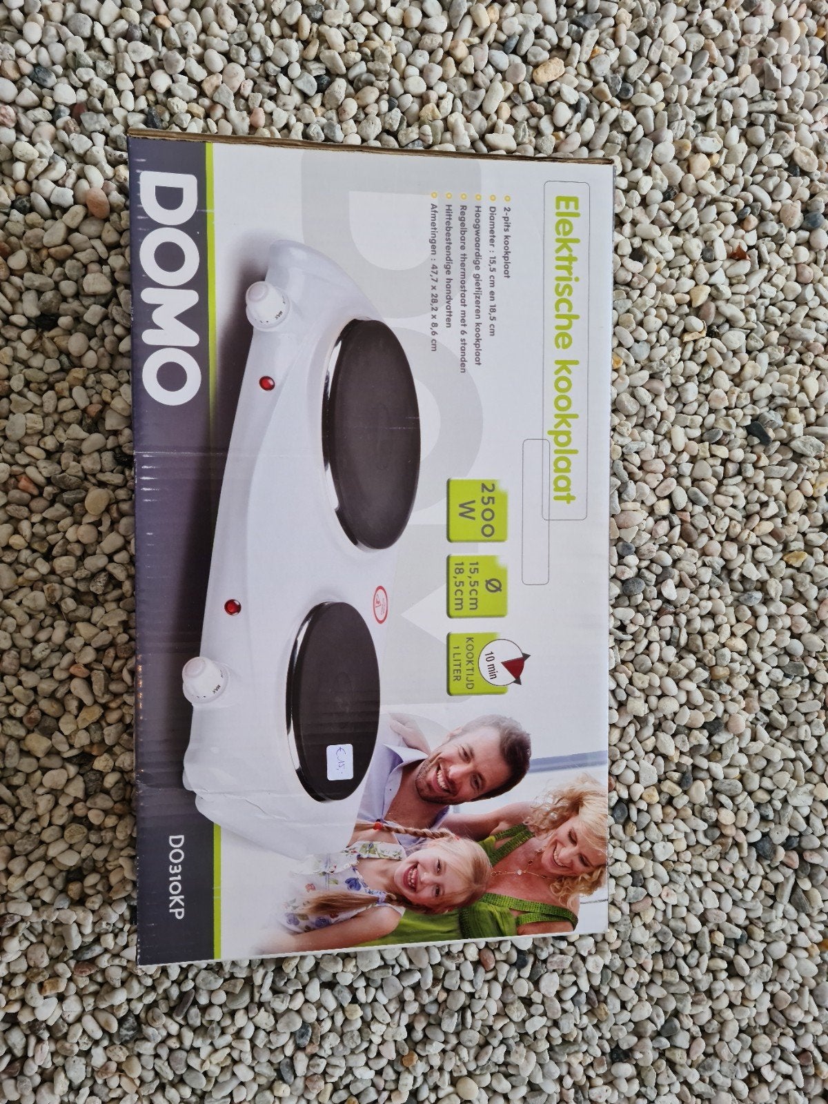 Domo DO310KP, Electroménager, Enlèvement, Utilisé, Électrique, 3 zones de cuisson ou moins