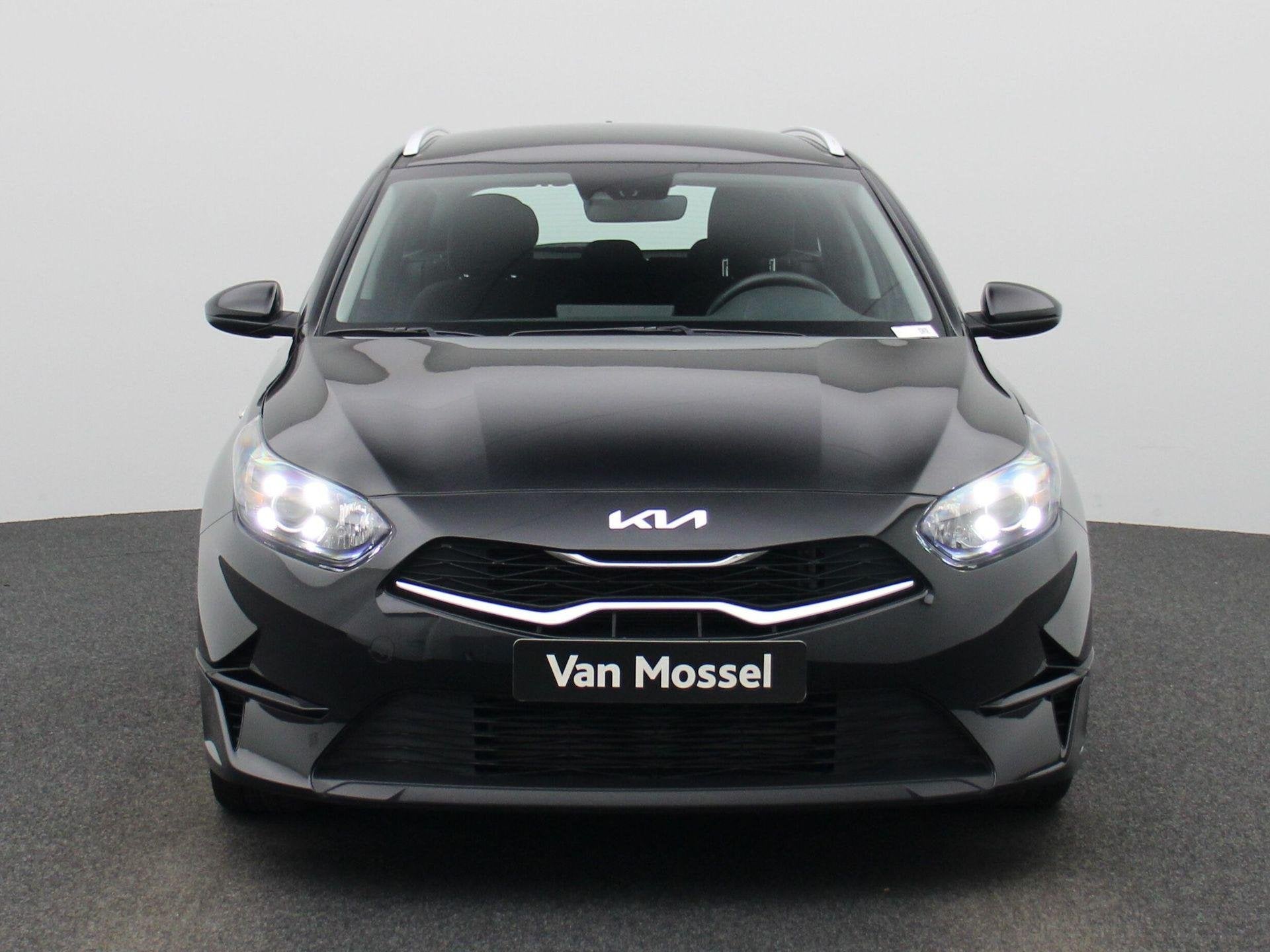 KIA Cee'd Sportswagon 1.0 T-GDi Pure 100PK | Achteruitrijcam, Auto's, Kia, Stof, Gebruikt, Zwart, Zwart