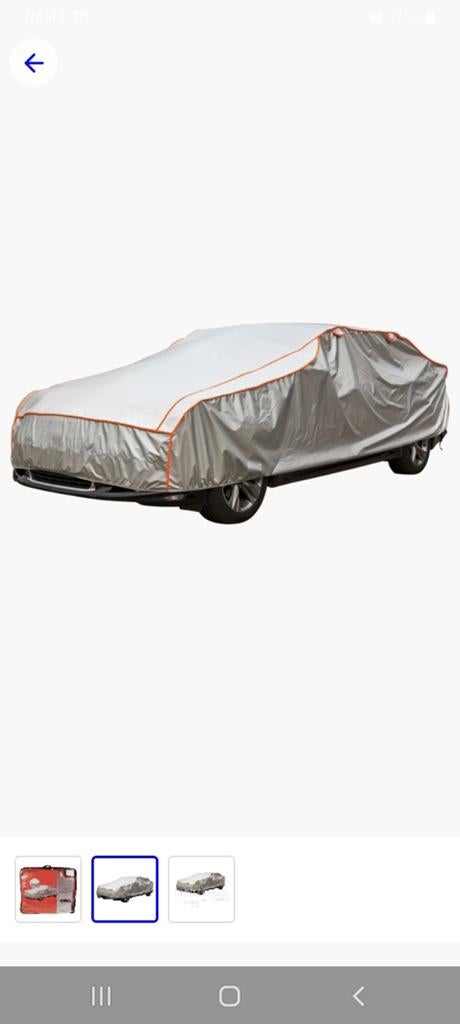 Hagel bescherm autohoes xxl, Ophalen