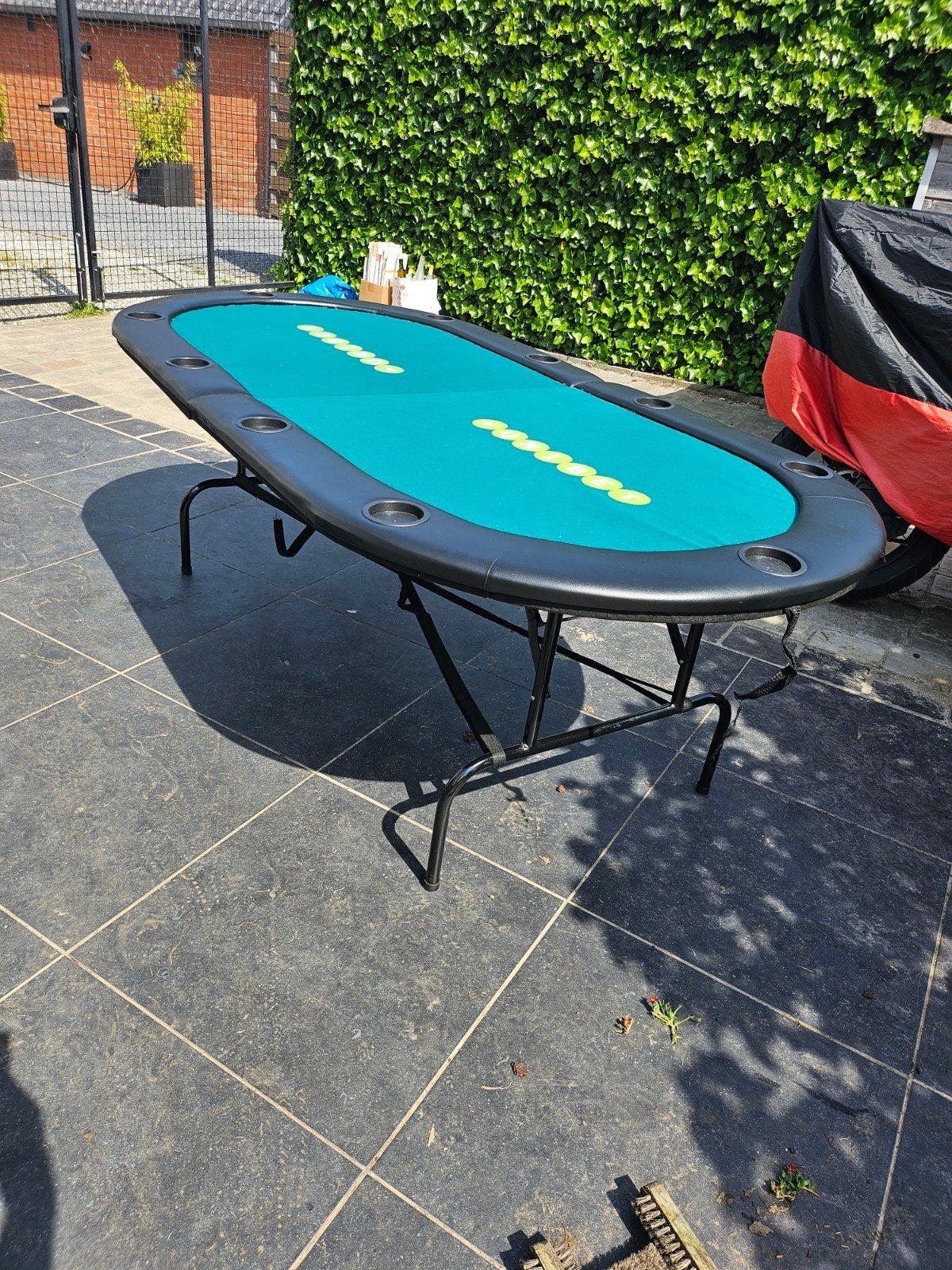 poker tafel 10 personen nieuw, Ophalen of Verzenden, Nieuw