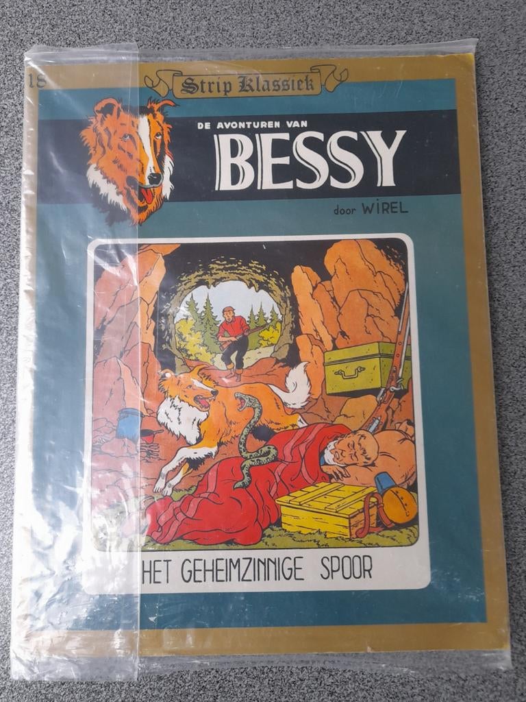 Bessy klassiek nr 18 Het geheimzinnige spoor, Boeken, Ophalen, Wirel (Vandersteen/Verschuere), Eén stripboek, Zo goed als nieuw