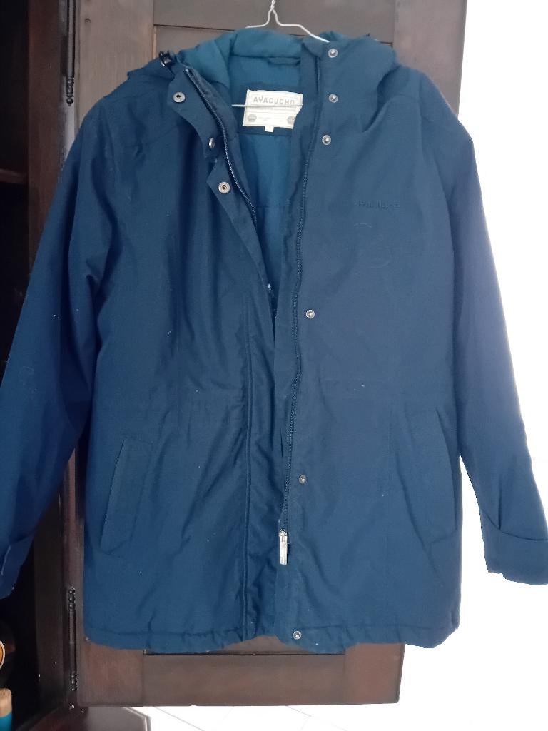 winterjas, Kleding | Dames, Blauw, Maat 46/48 (XL) of groter, Ophalen of Verzenden, Zo goed als nieuw
