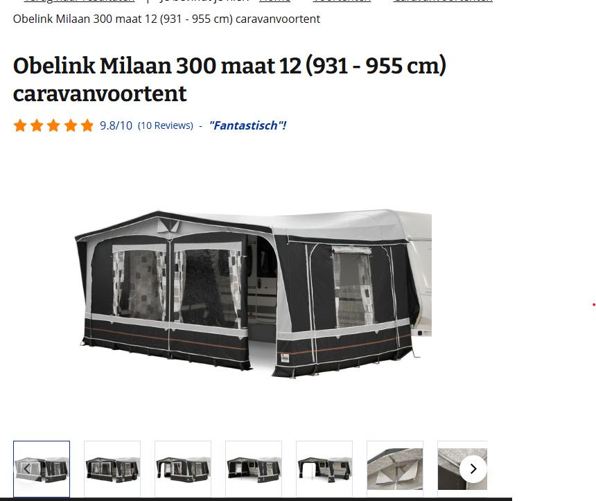 auvent, Enlèvement, Neuf, Ten Cate All Season 240g/m2, Autres marques