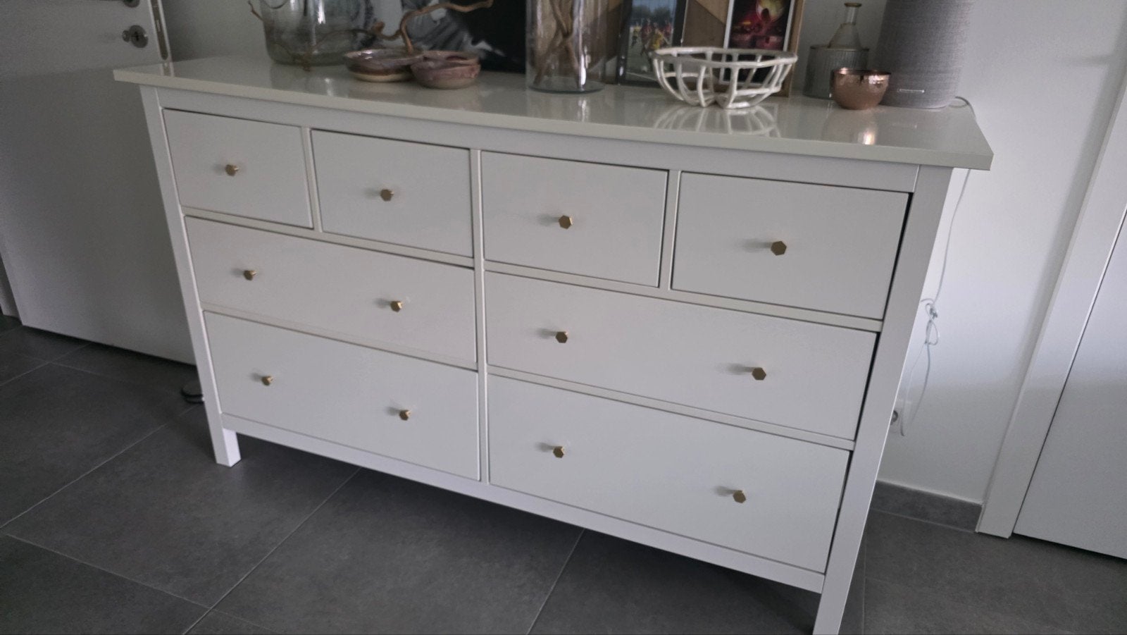 IKEA Hemnes ladekast – wit – 8 lades, Ophalen