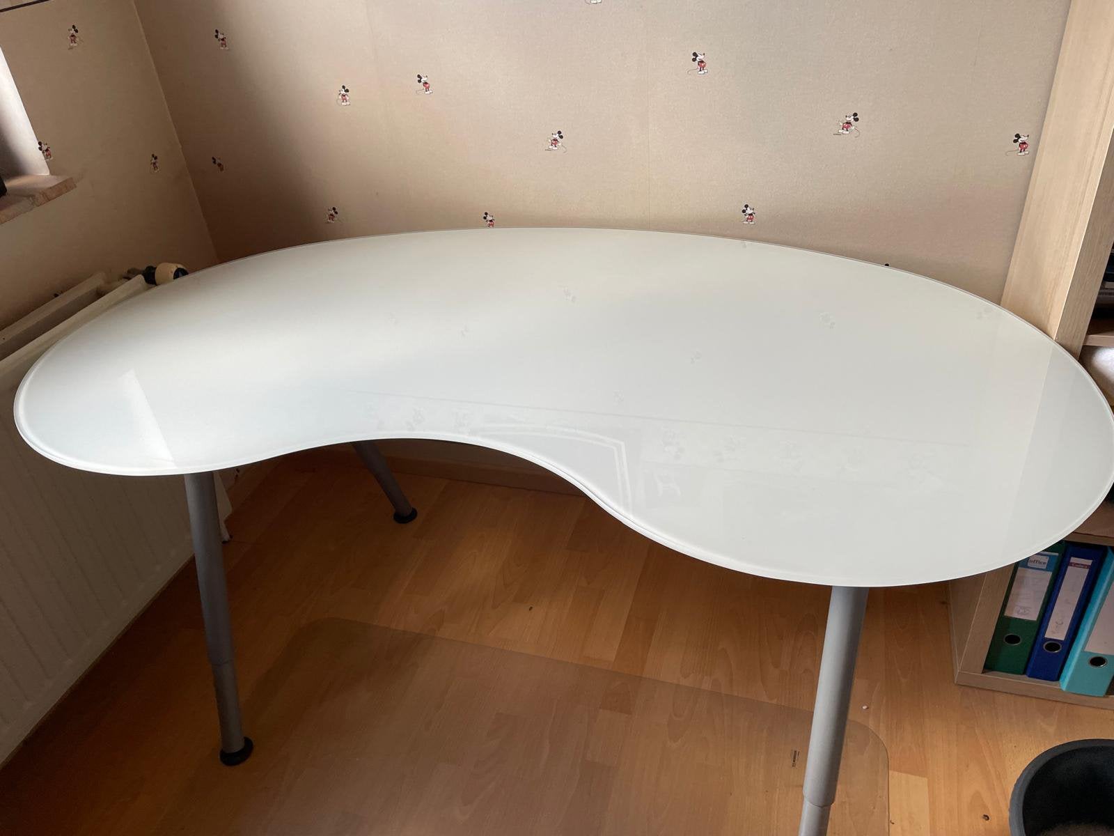 Glazen bureau, Ophalen, Zo goed als nieuw, Glas
